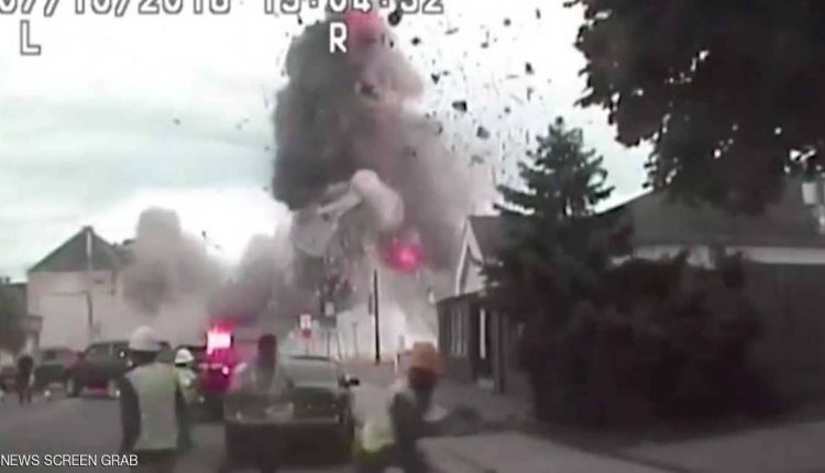 عاجل : انفجار “هائل” يهز مدينة أميركية.. وفيديو يرصد لحظة الرعب