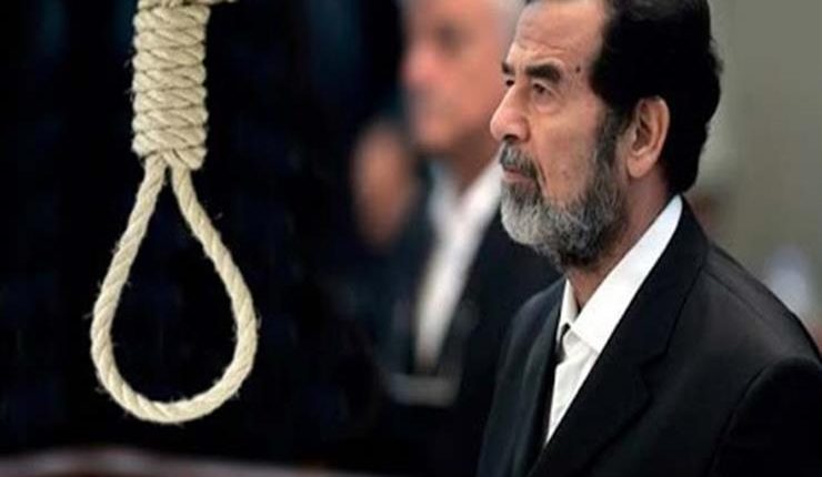بغداد تنشر المحضر الرسمي لإعدام صدام حسين .. “تفاصيل”