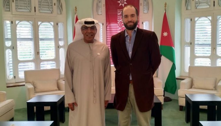 الأمير هاشم بن الحسين يستقبل سفير دولة الإمارات العربية المتحدة