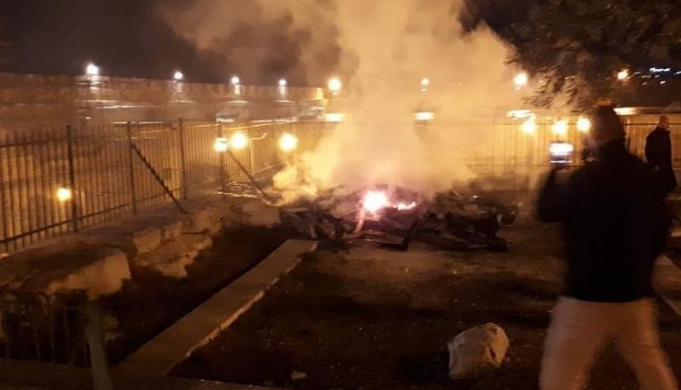 القدس:  حريق المصلى المرواني في  المسجد الأقصى