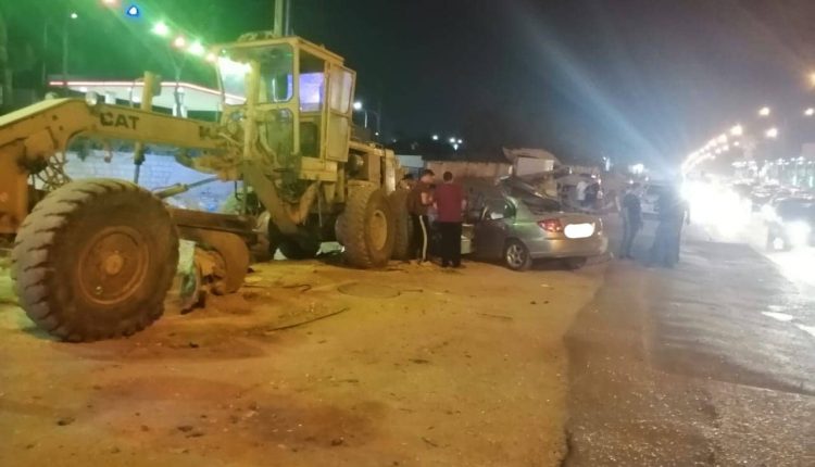 بالصور…وفاتان وثلاث اصابات بحادث تصادم على طريق اتوستراد عمان الزرقاء