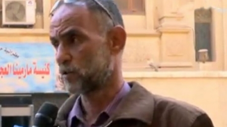 بالفيديو …قصة الرجل المصري الذي قبض على منفذ هجوم الكنيسة.. شاهد ماذا قال له المسلح!