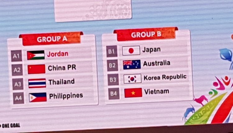 الأردن يلاقي الفلبين في افتتاح بطولة كأس آسيا للسيدات ٢٠١٨