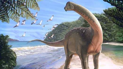 اكتشاف ديناصور بحجم “حافلة” في مصر