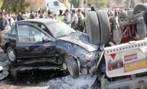 إصابة (19) شخص اثر حوادث تصادم في عمان , المفرق ,اربد والزرقاء