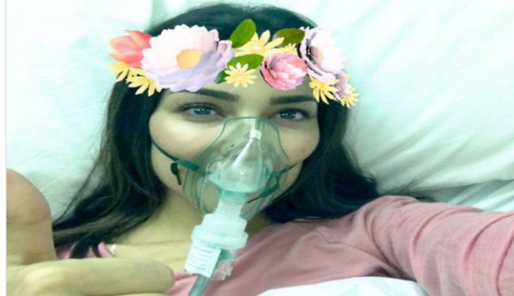 الفنانة نادين نجيم بالمستشفى وتثير قلق محبيها برغم تطميناتها  