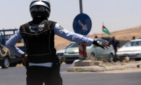 دهس شرطي اثناء اداء واجبه الرسمي وفرار السائق في جنوب عمان