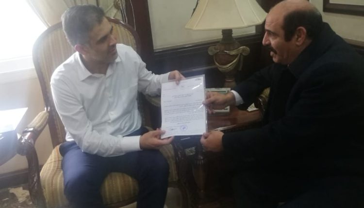 مديرالضمان الاجتماعي يلتقي رئيس اتحاد الكتاب والأدباء الاردنيين