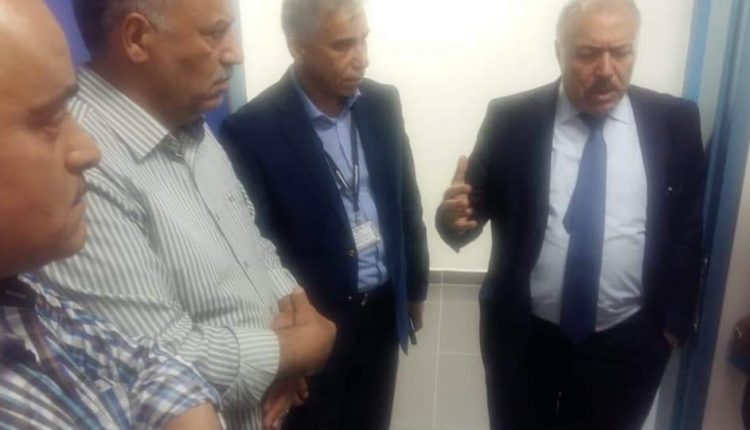 الزبن:  يتفقد أعمال التوسعة في مستشفى النديم مادبا