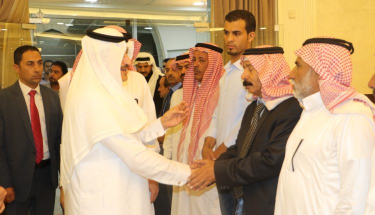السفير السعودي لدى الاردن يقدم واجب العزاء بوفاة نقيب المعلمين