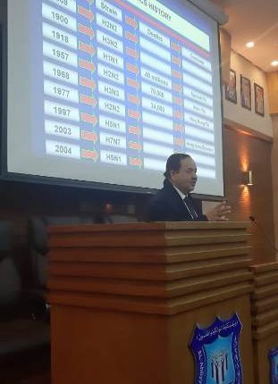 كلية التمريض في جامعة عمان الأهلية تنظم حملة توعوية حول الإنفلونزا