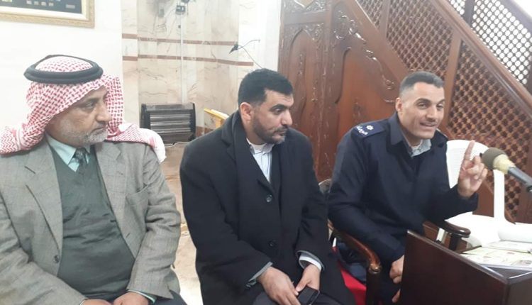 البواريد : يلتقي المؤذنين في الاجتماع الشهري في مادبا