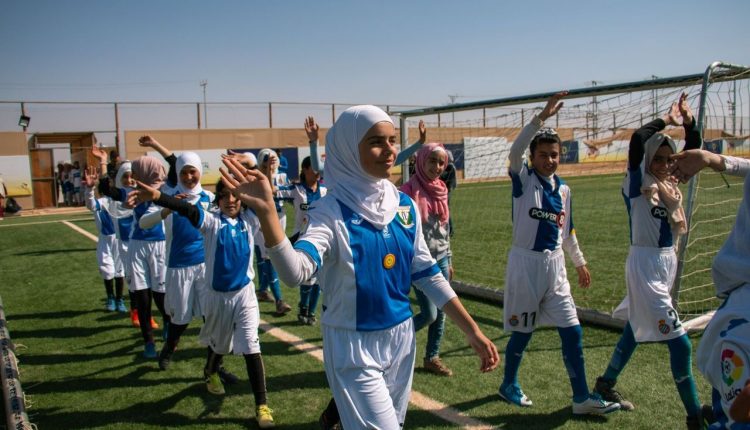 الفتيات والمدربات يتصدرن الحضور في اليوم العالمي للمرأة في مخيم الزعتري