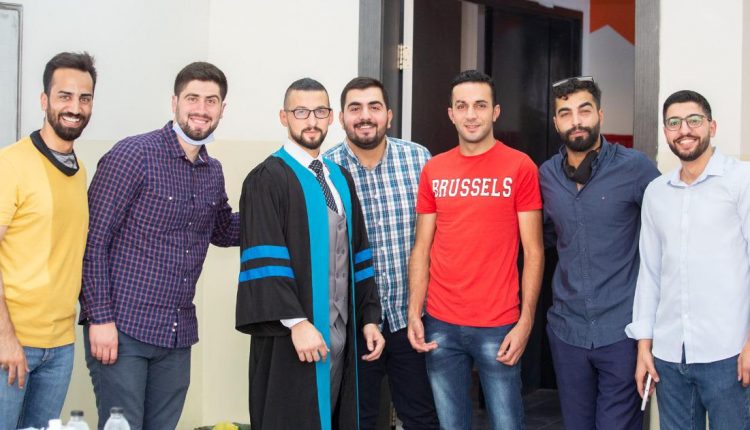 يزن الدرعاوي.. مبارك الماجستير