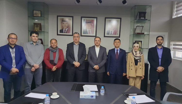 بحث التعاون بين الجامعة الألمانية الأردنية وشركة هواوي