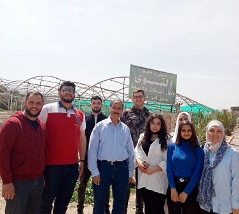 رحلة علمية لطلبة كلية التكنولوجيا الزراعية في عمان الأهلية