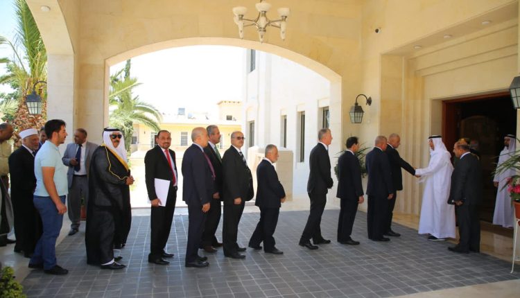 توافد رسمي وشعبي أردني كبير في ختام سجل العزاء بوفاة الشيخ خليفة بن زايد
