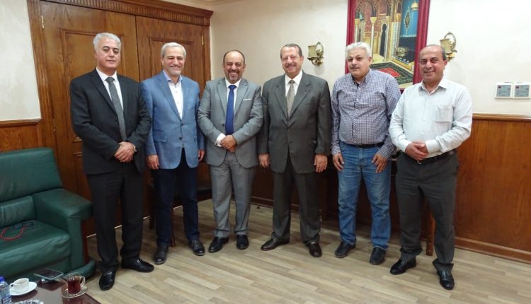 مديرعام هيئة الإعلام يلتقي  نقيب أصحاب المطابع