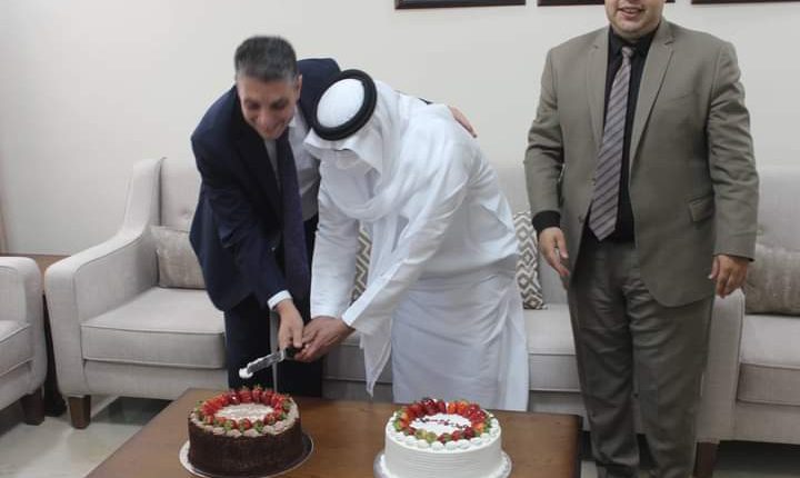السفارة الامارتية بالاردن  تحتفل  بيوم ميلاد يوسف الزعبي  الـ49