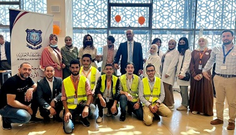 كليتي الصيدلة والعلوم الطبية المساندة في عمان الاهلية تشاركان في فعاليات يوم التغيير العالمي