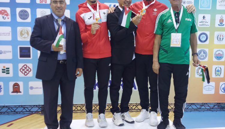 إنجاز رياضي ذهبي جديد لجامعة عمان الأهلية