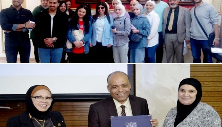 أداب وعلوم عمان الأهلية تستضيف رئيس قسم الاعلام بمستشفى الرشيد وتنظم زيارة للمكتبة الوطنية