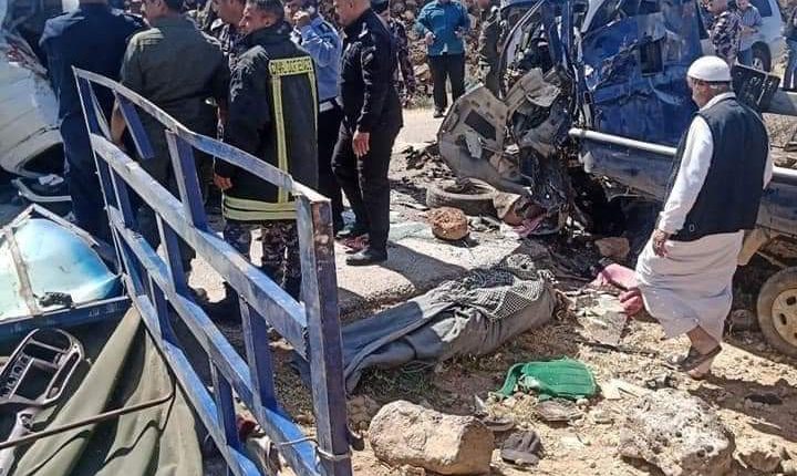المفرق   8 وفيات و 16 إصابة بحادث سير في البادية الشمالية