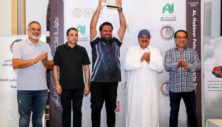دبي..نجاح كبير للبطولة التصنيفية الثالثه للدارتس وبطولة الحبتور للزوجي