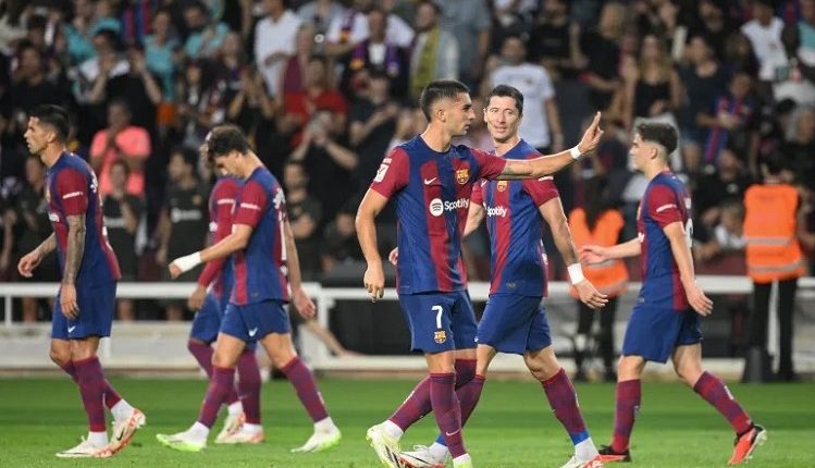 برشلونة يحقق انتصاراً مثيرا على فريق سيلتا فيجو بنتيجة (3-2)