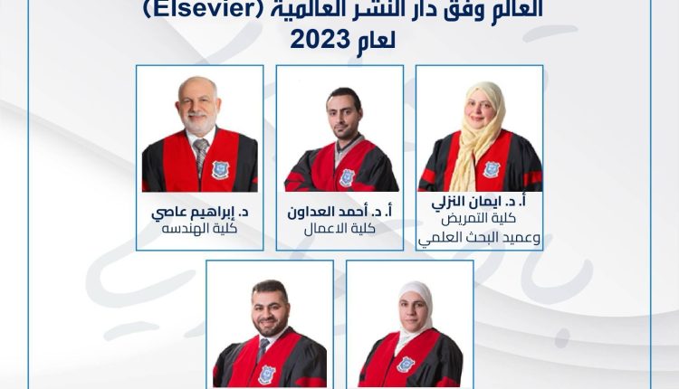 5 باحثين من عمان الأهلية ضمن أفضل باحثي العالم لعام 2023