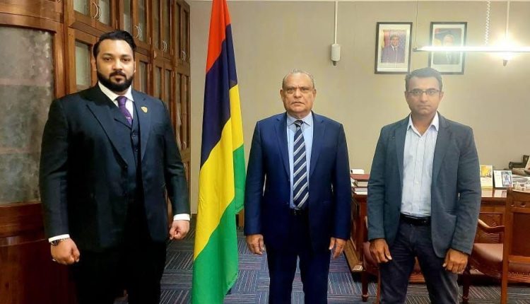 رئيس منظمة بريف البحرينية يبحث في موريشيوس دعم الانتشار العالمي لبطولات بريف الدولية
