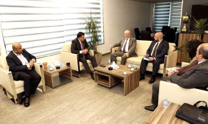 وزير الزراعة يستقبل السفير البلغاري لدى المملكة