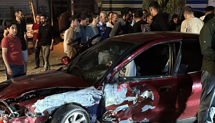 5 اصابات إثر حادث مروري في منطقة ساكب