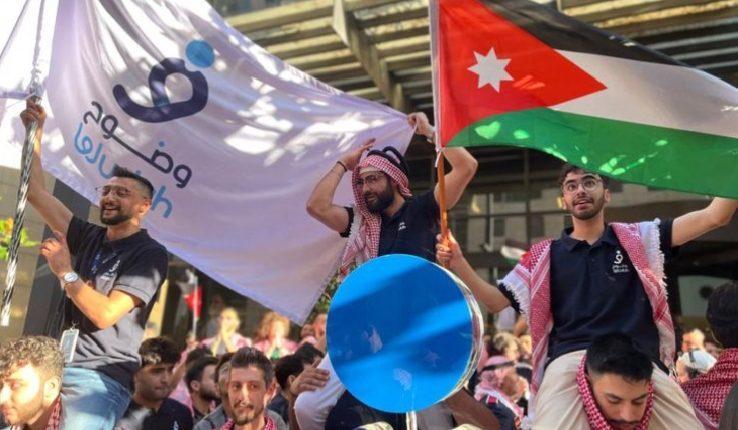وضوح” الأردن تحتفل بعيد الاستقلال ال79 في البوليفارد