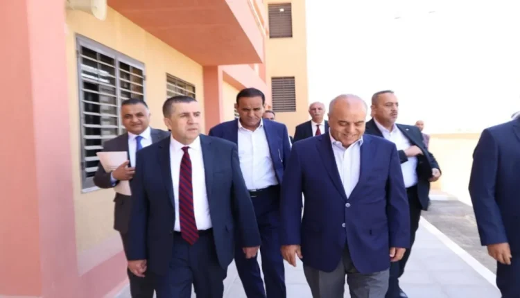 وزير التعليم العالي يعاين موقعا مقترحا لإنشاء كلية تقنية في مأدبا