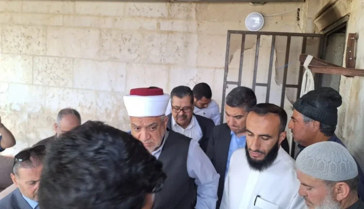امام مسجد ابو علندا يبين سبب حريق اودى بحياة اطفاله