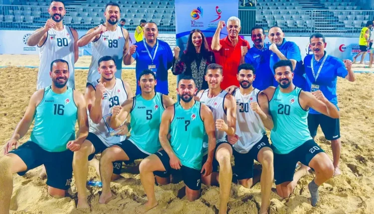 تأهل المنتخب الوطني لكرة اليد الشاطئية للرجال إلى الدور ربع النهائي من البطولة الآسيوية العاشرة
