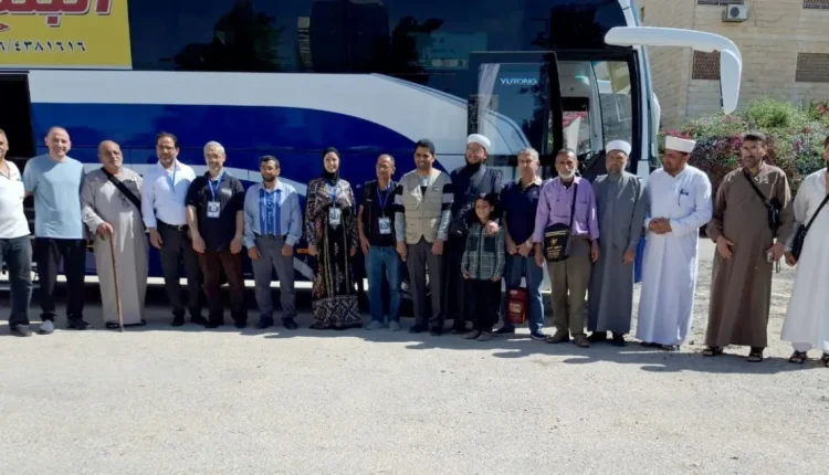 مغادرة البعثة الإعلامية المرافقة لوزارة الأوقاف لتغطية موسم الحج