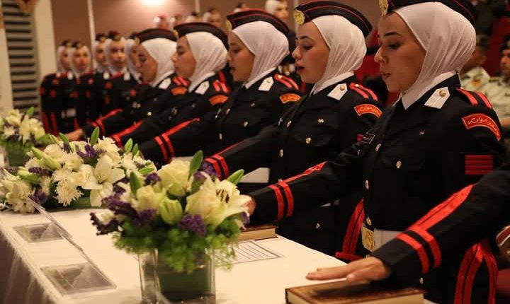 مرشحات كلية الأميرة منى للتمريض يؤدين القسم القانوني