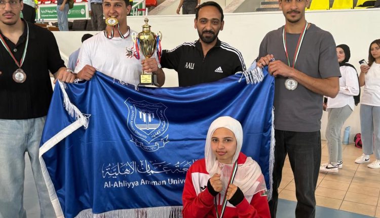 نتائج مميّزة لطلبةعمان الأهلية في بطولة الجامعات للملاكمة
