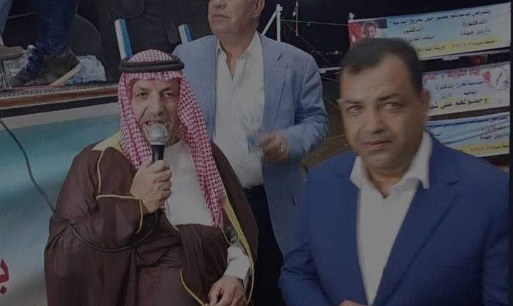 النقيب حازم الشوابكة يهنئ سيف الدين ودارين الشوابكة بمناسبة تخرجهم