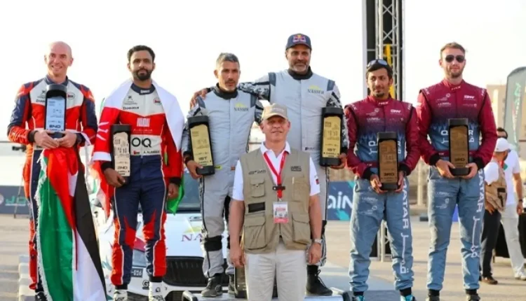 القطري ناصر العطية يحقق لقبه الـ17 في رالي الأردن الدولي