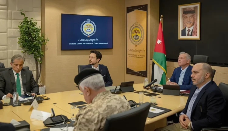 الملك يطلع على جاهزية مركز إدارة الأزمات
