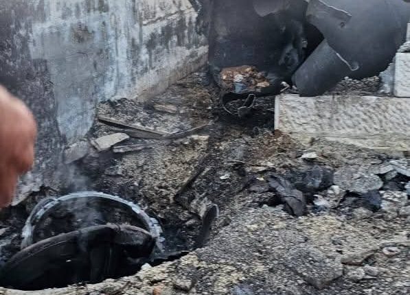 الامن العام سقوط شظايا جسم طائر في مادبا دون إصابات