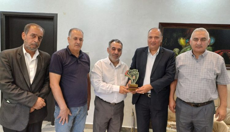 في سادس زياراتها التكريمية ثقافة مادبا تكرم المخرج المسرحي علي الشوابكة