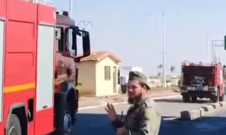 بتوجيهات ملكية، فرق إطفاء متخصصة من الدفاع المدني الأردني تشارك في إخماد الحرائق بسوريا