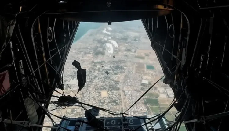تفاصيل الإنزال الجوي الأردني على غزة اليوم
