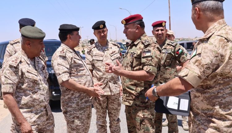 الاردن: المساعد للعمليات والتدريب يتفقد الوحدات النوعية على واجهة المنطقة العسكرية الشمالية