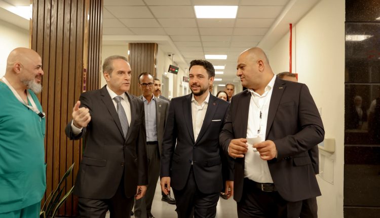 ولي العهد يفتتح مركز الصحة الرقمية الأردني في السلط