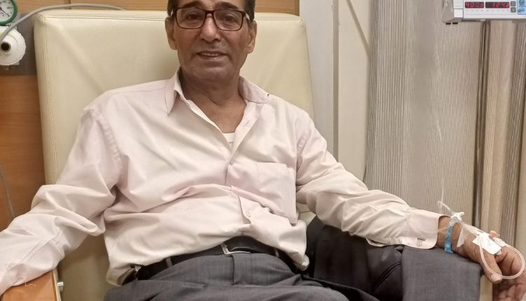 محمد نايف عبيدات…يشكر مركز الحسين